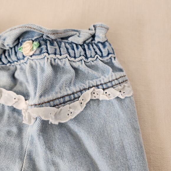 Vintage Girly Paperbag Jeans 3t - Picture 2 of 10